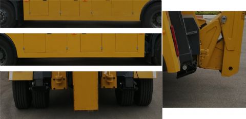 X前四后六轻量化8x2自卸车、前4后6自卸车、前四后六缩短桥自卸车ZJ5162TQZD5型清障车